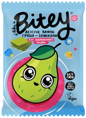 Вафли Take a Bitey детские Груша-брокколи без сахара, 35г