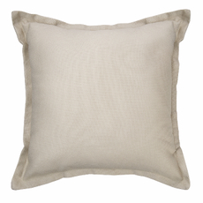 Tarrington House Подушка декоративная бежевая с отстрочкой, 43 x 43см