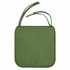 Tarrington House Подушка для мебели зеленая с завязками, 38 x 38см