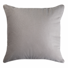 Tarrington House Подушка декоративная серо-бежевая с кантом, 45 x 45см