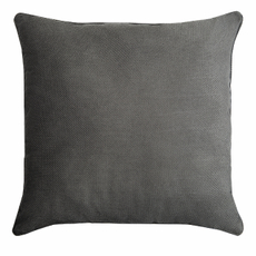 Tarrington House Подушка декоративная темно-серая с кантом, 45 x 45см