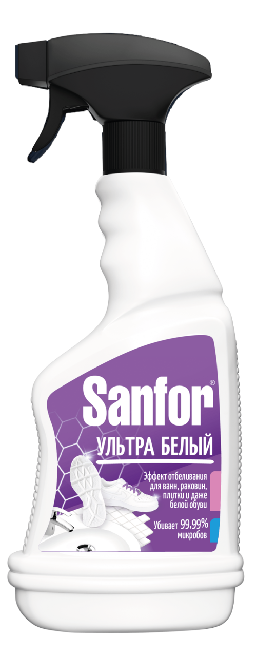 Изображение товара Спрей Sanfor универсальный Ультра белый, 500мл