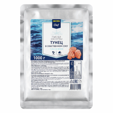 METRO Chef Тунец полосатый в собственном соку, 1кг