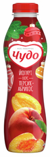 Йогурт питьевой Чудо Персик-абрикос 1.9%, 680г