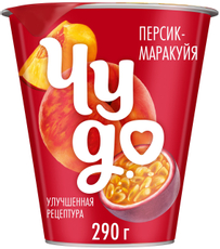 Йогурт Чудо персик-маракуйя 2%, 290г