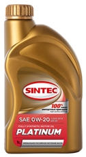Масло моторное Sintec Platinum Sae 0W-20 Api SP синтетическое, 1л