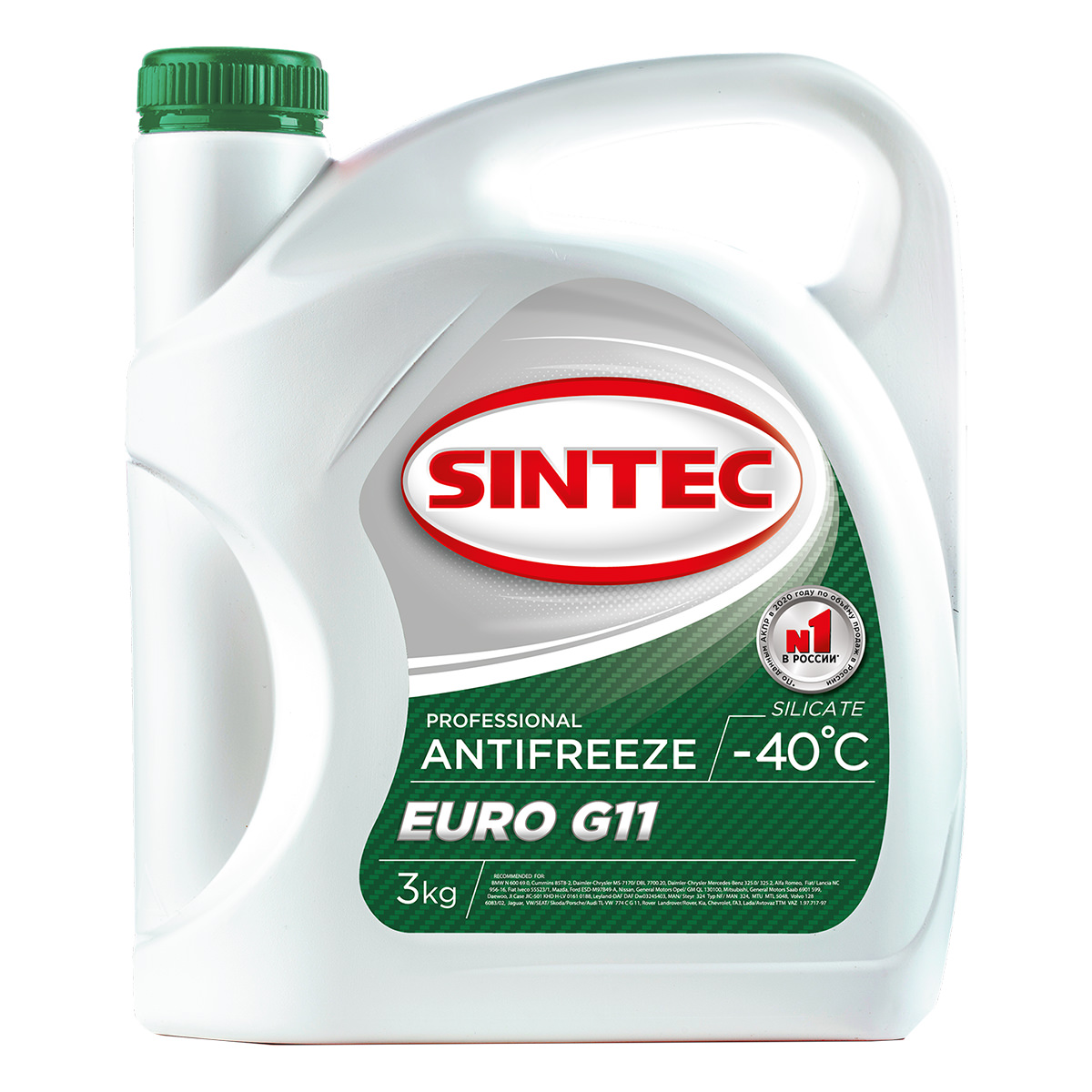 Антифриз Sintec Euro G11, 3кг