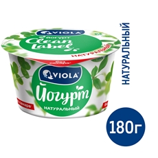 Йогурт Viola натуральный 3.4%, 180г