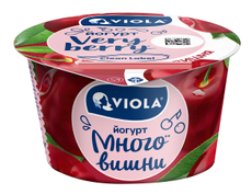 Йогурт Viola Very Berry вишня 2.6%, 180г