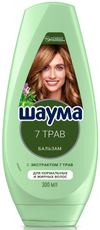 Бальзам Шаума 7 Трав для нормальных и жирных волос, 300мл