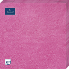 Салфетка Bouquet малиновый барокко 3 слоя, 16шт