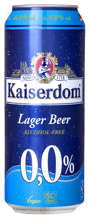 Изображение товара Пиво Kaiserdom Lager безалкогольное, 0.5л