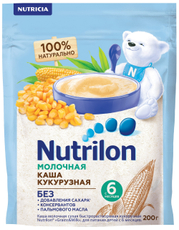 Каша молочная детская Nutrilon Кукурузная с 6 месяцев, 200г