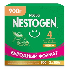 Напиток Nestogen 4 молочный с пребиотиками, 900г