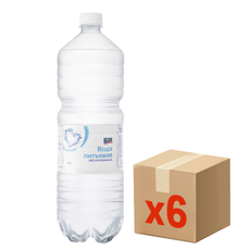 aro Вода питьевая негазированная, 1.5л x 6 шт