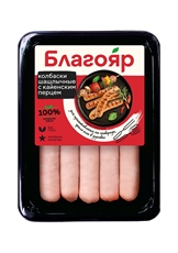 Колбаски Благояр шашлычные с кайенским перцем, 360г