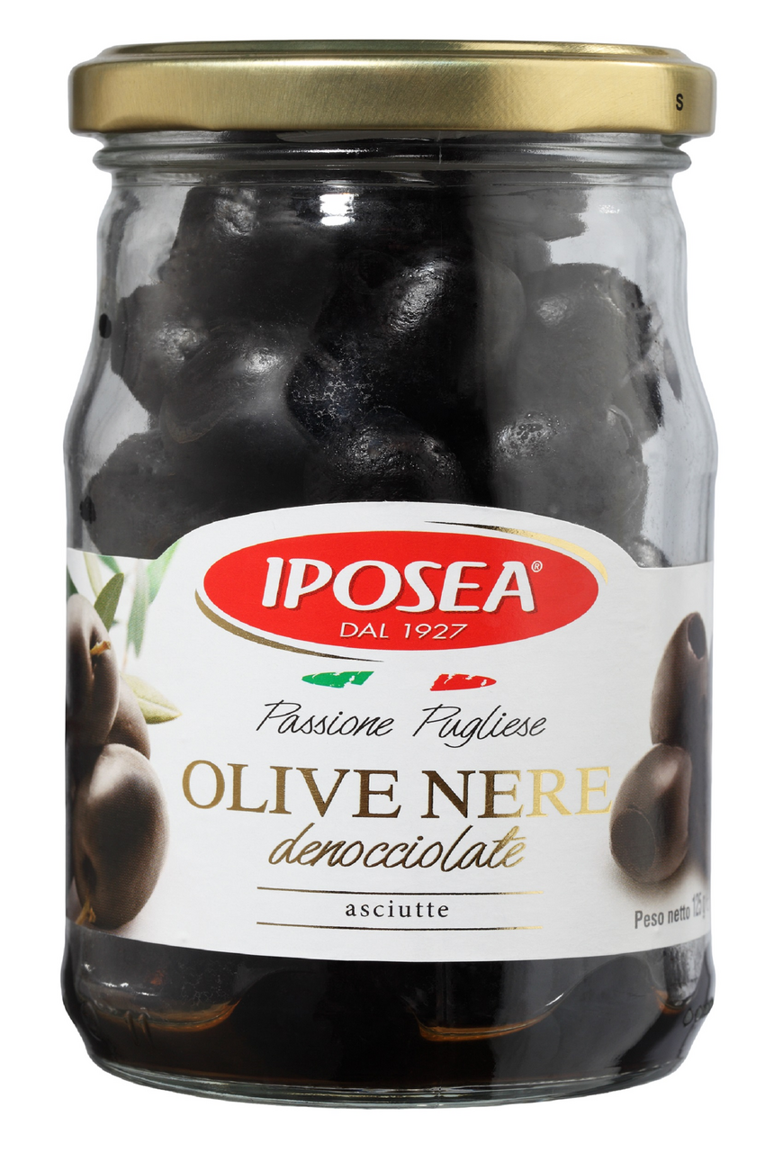 Маслины Iposea без косточки без жидкости, 125г