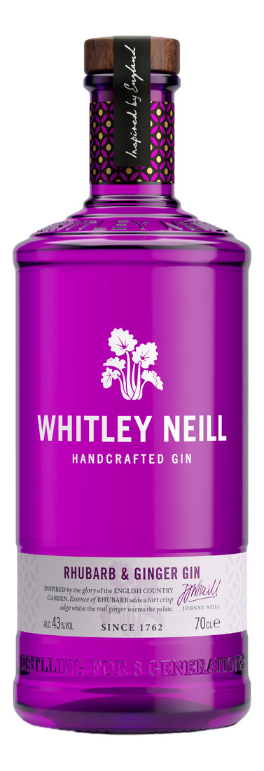 Джин Whitley Neill Rhubarb&Ginger Ревень и Имбирь, 0.7л