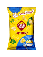 Вареники Сытый папа картошка-сливочное масло замороженные, 700г