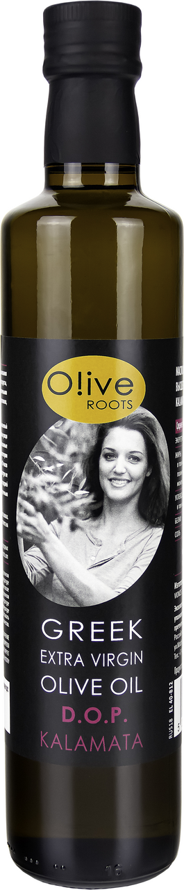 Изображение товара Оливковое масло Olive Roots D.O.P. Kalamata Extra Virgin 500 мл
