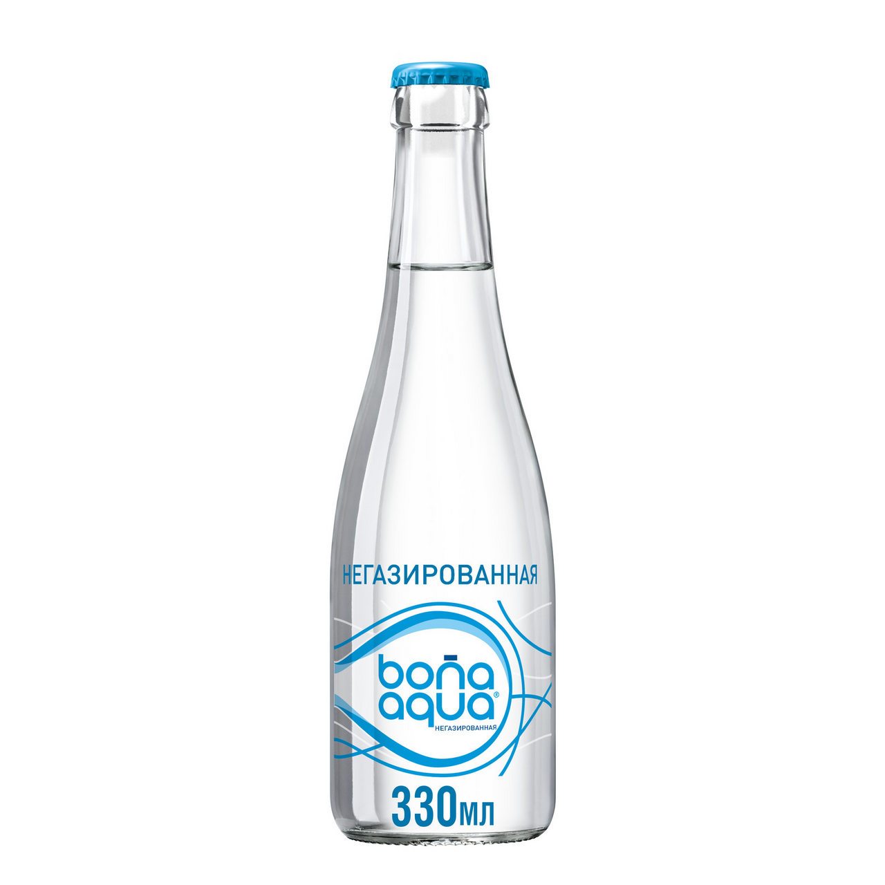 Изображение товара Вода BonaAqua питьевая негазированная, 330мл