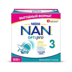 Смесь NAN Optipro 3 молочная смесь HMO, 1.05кг