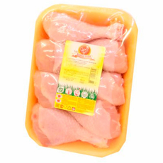 Голень цыпленка-бройлера Ясные зори с кожей охлажденная