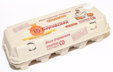 Яйцо куриное Боровское С0, 10шт