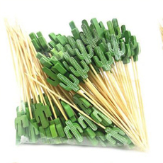 METRO PROFESSIONAL Пика Кактус бамбуковая 12см, 100шт