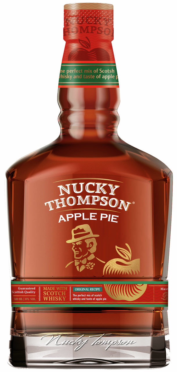 Напиток спиртной Nucky Thompson Apple Pie на основе виски, 0.5л