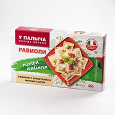Равиоли У Палыча креветки-мягкий сыр замороженные, 400г