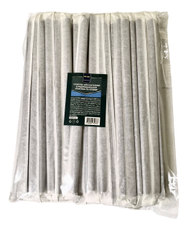 METRO PROFESSIONAL Трубочка одноразовая бумажная черная 19.7см, 100шт