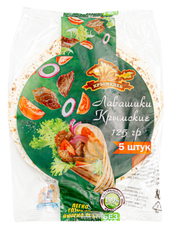 Лавашики Крымхлеб крымские 5 штук, 125г