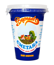 Сметана Вкусняево 15%, 300г