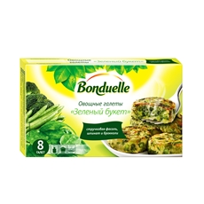Галеты Bonduelle Зеленый букет овощные быстрозамороженные, 300г