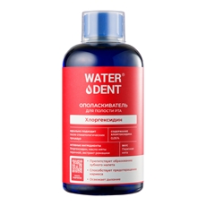 Ополаскиватель Waterdent Хлоргексидин, 500мл