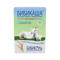 Каша молочная детская Бибикаша Овсяная с 5 месяцев, 200г