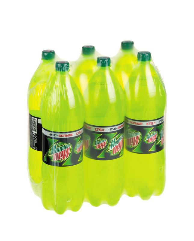 Напиток Mountain Dew сильногазированный ароматизированный 1,75л купить ...