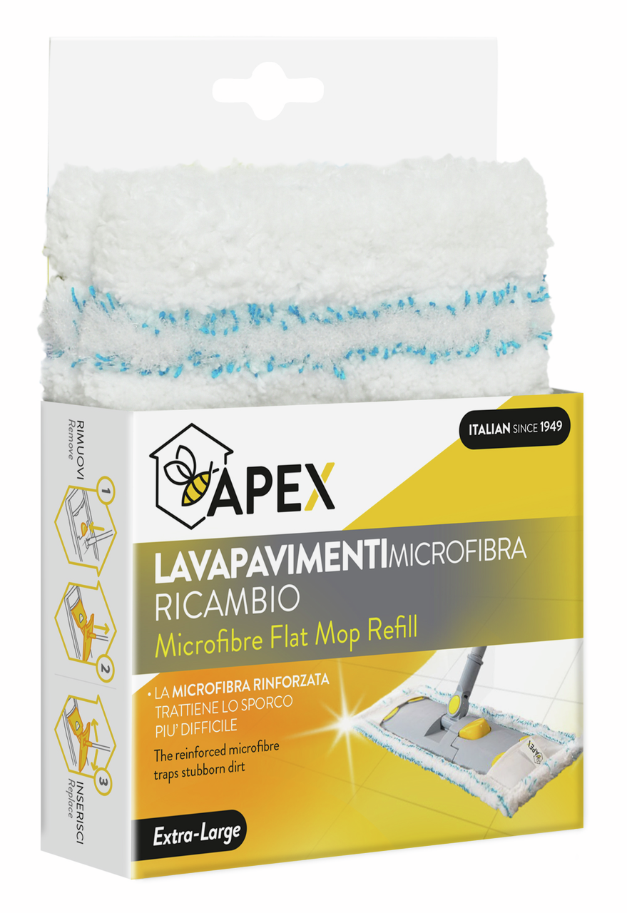 Насадка Apex для швабры микрофибра, 40см