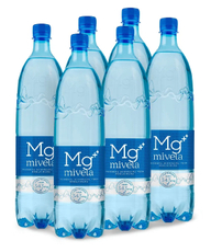 Вода Mivela Mg++ минеральная лечебно-столовая негазированная, 1л x 6 шт
