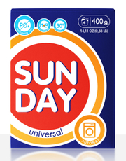Стиральный порошок Sunday универсальный, 400г