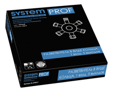 Разветвитель кольцо Glos 1 вход/5 выходов