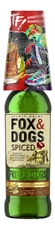 Напиток спиртной Fox & Dogs Spiced + стакан в подарочной упаковке, 0.7л