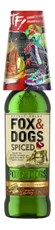 Напиток спиртной Fox & Dogs Spiced + стакан в подарочной упаковке, 0.7л