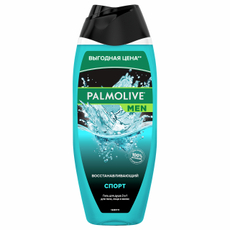 Гель для душа Palmolive Men Спорт Восстанавливающий 3 в 1 для тела, лица и волос, 500мл