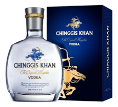 Водка Chinggis Khan в подарочной упаковке, 0.7л