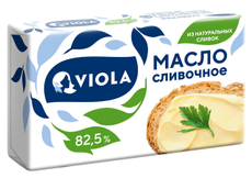 Масло сливочное Viola Традиционное 82.5%, 150г