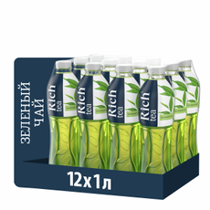 Холодный чай Rich tea зеленый, 1л x 12 шт
