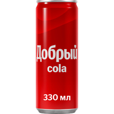 Напиток Добрый Cola газированный, 330мл
