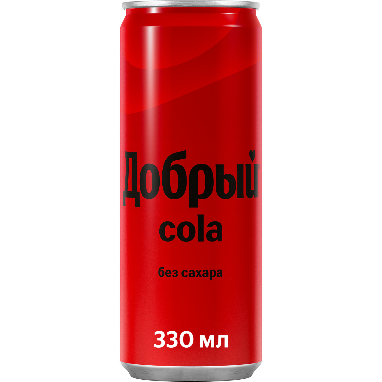 Изображение товара Напиток Добрый Cola без сахара газированный, 330мл
